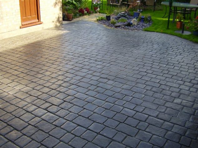 8% Pigment Grey Coloured Concrete
